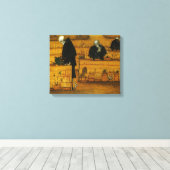 死の庭（Hugo Simberg著） キャンバスプリント (インサイチュ (ウッドフロア))