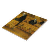 死の庭(Hugo Simberg著) タイル (側面)