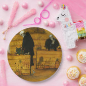 死の庭（Hugo Simberg著） ペーパープレート (パーティー)