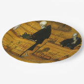 死の庭（Hugo Simberg著） ペーパープレート (アングル)