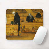 死の庭（Hugo Simberg著） マウスパッド (マウス)