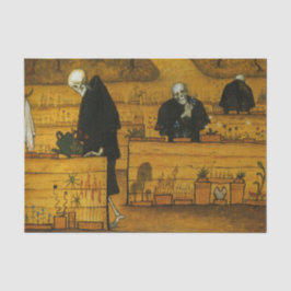 死の庭（Hugo Simberg著） 薄葉紙