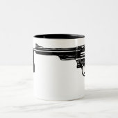死の強打のハンドル! ツートーンマグカップ (中央)