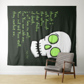 死の影 – -スカル タペストリー (インサイチュ(横))