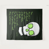 死の影 – -スカル タペストリー (正面(横))