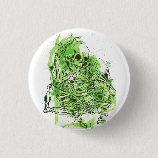 死の後の愛 缶バッジ (正面)