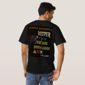 死の徒弟 秘儀の守護者 Tシャツ (裏面フル)