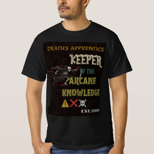死の徒弟 秘儀の守護者 Tシャツ (正面)