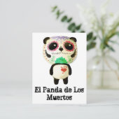 死の日のパンダ ポストカード (スタンド正面)