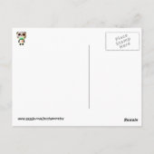 死の日のパンダ ポストカード (裏面)