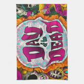 死の日 キッチンタオル (縦)