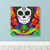 死の日 キャンバスプリント (インサイチュ (ウッドフロア))