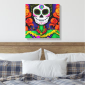 死の日 キャンバスプリント (インサイチュ (寝室))