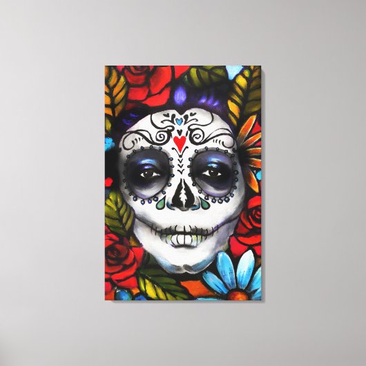 死の日 キャンバスプリント (正面)