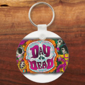 死の日 キーホルダー (正面)