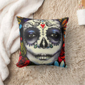 死の日 クッション (ブランケット)