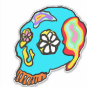 死の日 シール (正面)