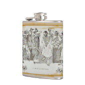 死の日-ジョセポサダフラスコ フラスク (左)