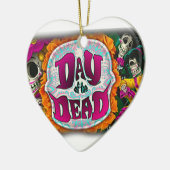 死の日 セラミックオーナメント (左)