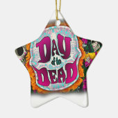 死の日 セラミックオーナメント (左)