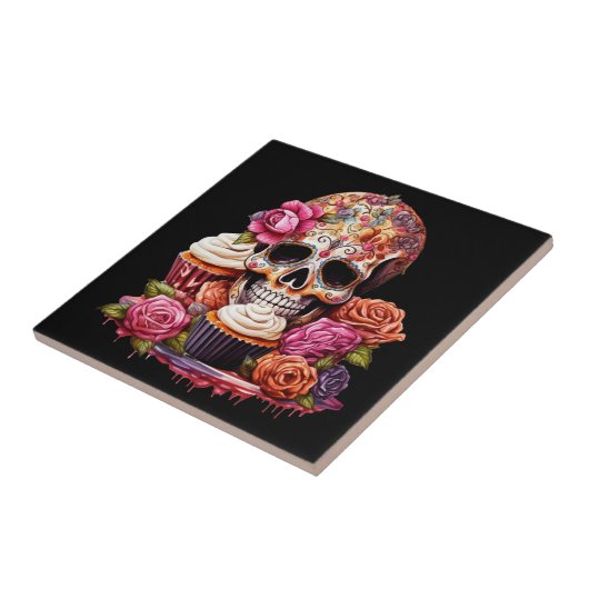 死の日 タイル (側面)