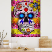 死の日 – デスマスク ポスター (キッチン)