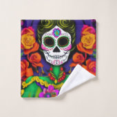 死の日 バスタオルセット (ウォッシュタオル)