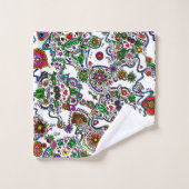 死の日 バスタオルセット (ウォッシュタオル)