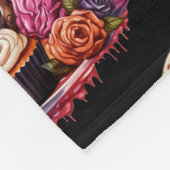 死の日 フリースブランケット (角)