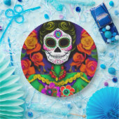 死の日 ペーパープレート (パーティー)