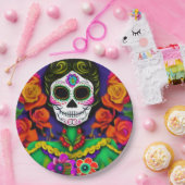 死の日 ペーパープレート (パーティー)