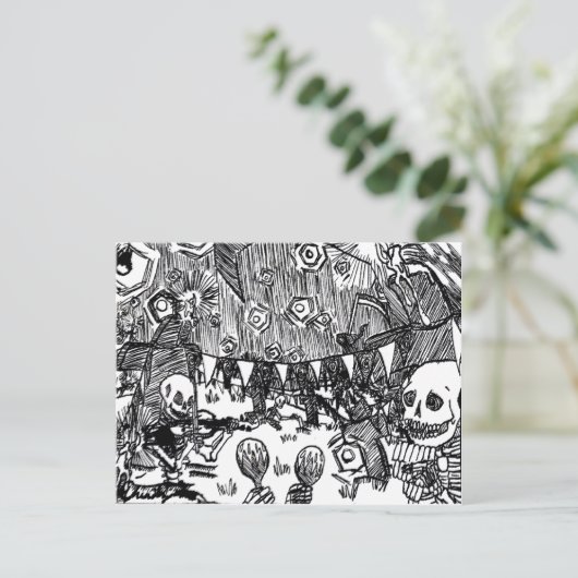 死の日 ポストカード (スタンド正面)