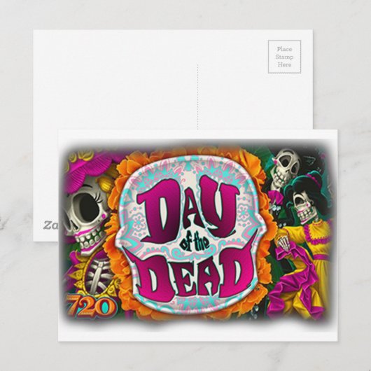 死の日 ポストカード (正面/裏面)