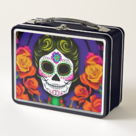 死の日 メタルランチボックス