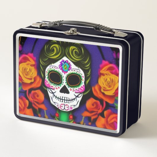 死の日 メタルランチボックス (正面)