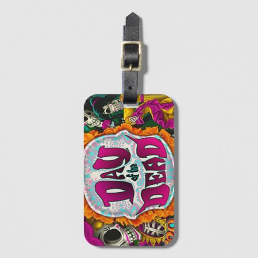 死の日 ラゲッジタグ (正面縦)