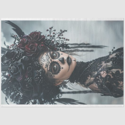 死の日 薄葉紙 (正面)