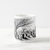 死の果てしないフィールド コーヒーマグカップ (中央)