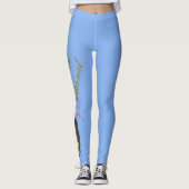 死の永遠(文字) レギンス (正面)