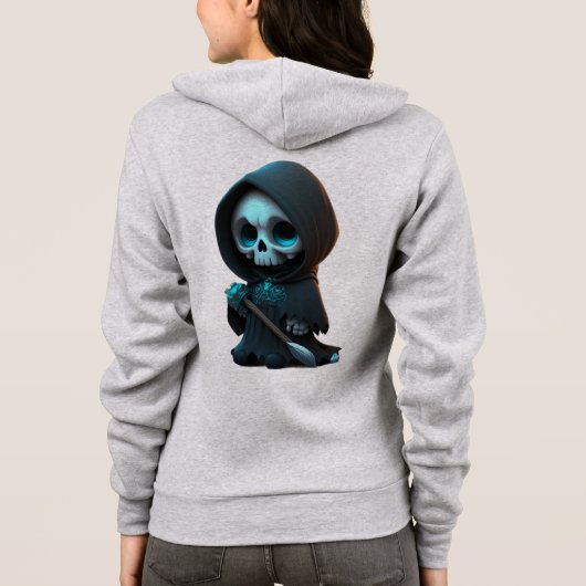 死の漫画 パーカ (裏面)