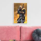 死の発作 キャンバスプリント (インサイチュ (リビング))