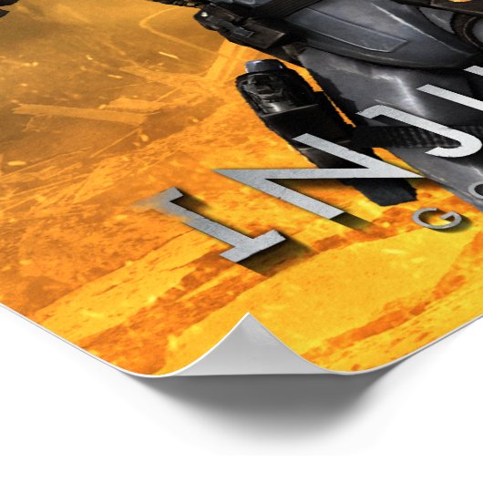 死の発作 ポスター (角)