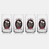 『死の眼鏡まで ガラス缶 (裏面)