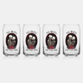 『死の眼鏡まで ガラス缶 (正面)