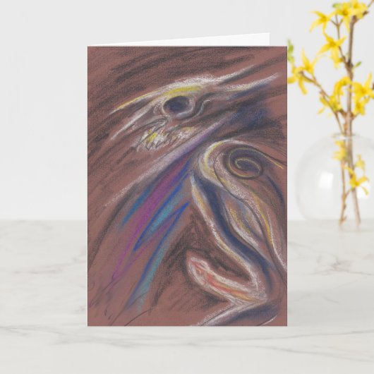 死の神カード カード (黄色い花)