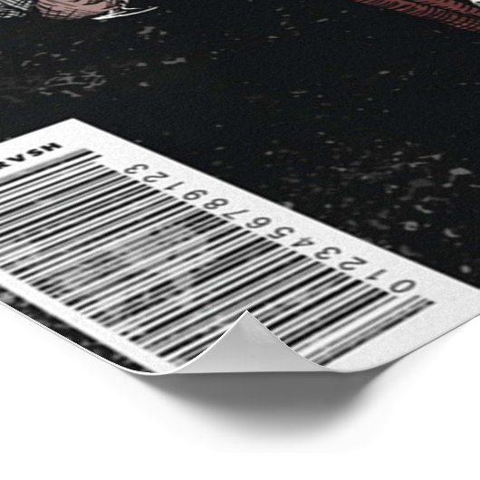 死の私の漫画カバーPVRIS ポスター (角)