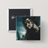 死の秘宝 - ベラトリックス・レストレンジ 2 缶バッジ (正面&裏面)