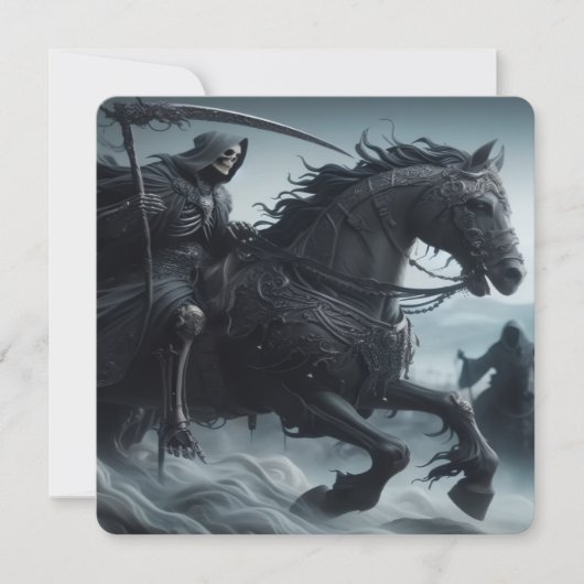 死の突撃 ノートカード (正面)