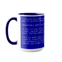 死の窓青い画面 – BSOD - Mug