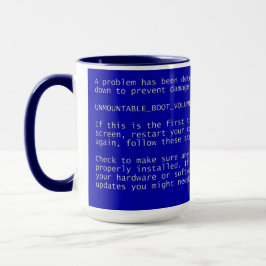 死の窓青い画面 – BSOD - Mug マグカップ